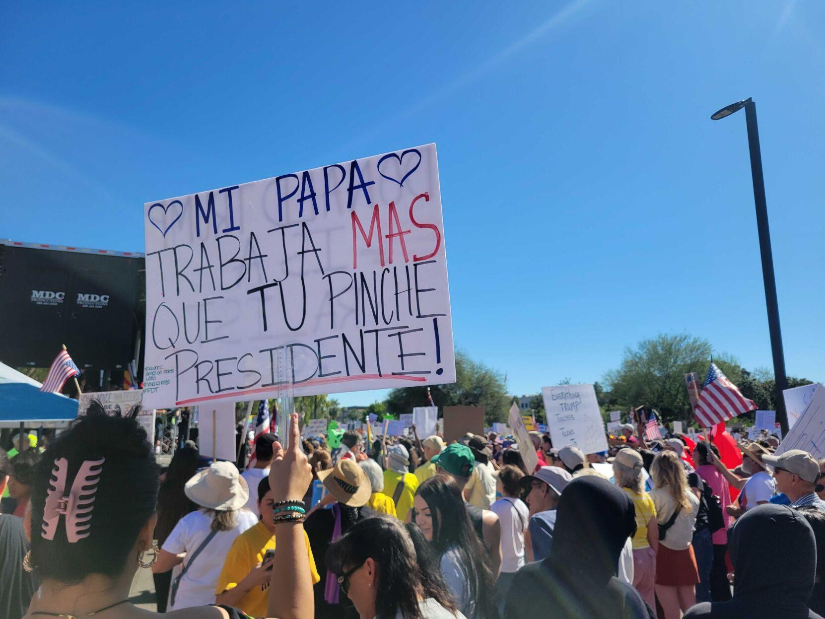 ‘We’re pulling people together’: No Kings protests return to Phoenix amid mass deportations